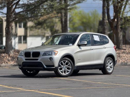 Mineral Silver Metallic 2013 BMW X3 xDrive28i