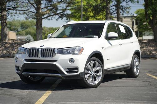 White Metallic 2017 BMW X3 xDrive28i