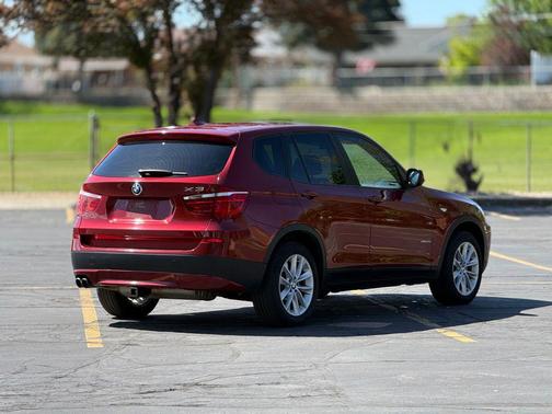 Red Metallic 2014 BMW X3 xDrive28i