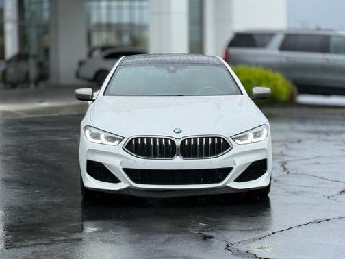 Mineral White Metallic 2021 BMW M850 Gran Coupe xDrive
