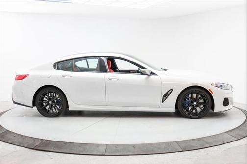 Mineral White Metallic 2021 BMW M850 Gran Coupe xDrive
