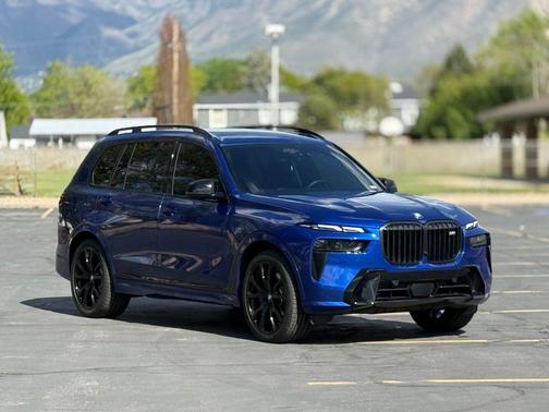 Blue Metallic 2024 BMW X7 M60i