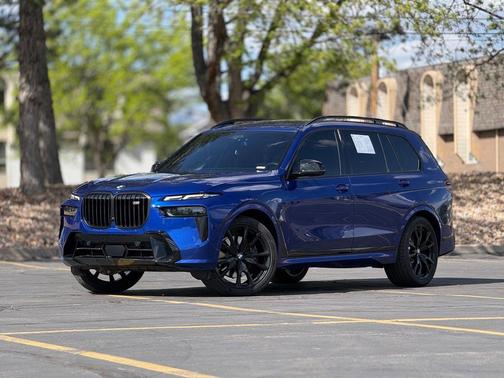 Blue Metallic 2024 BMW X7 M60i
