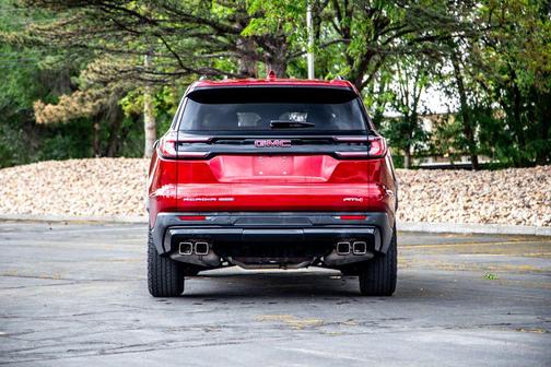 Volcanic Red Tintcoat 2024 GMC Acadia AWD AT4