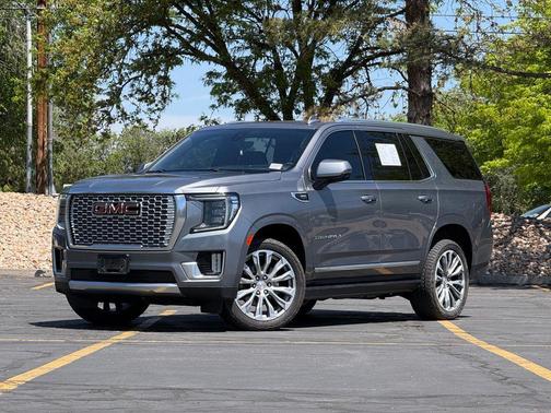 Satin Steel Metallic 2021 GMC Yukon Denali