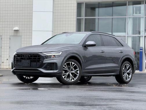 Samurai Gray Metallic 2021 Audi Q8 55 Premium