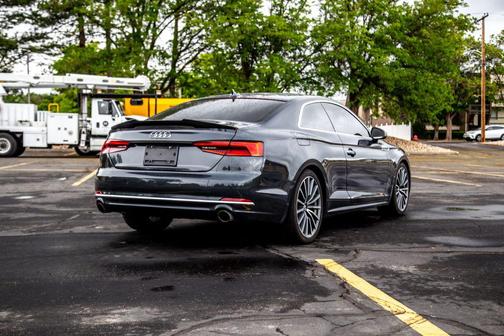 Gray Metallic 2018 Audi A5 2.0T Prestige