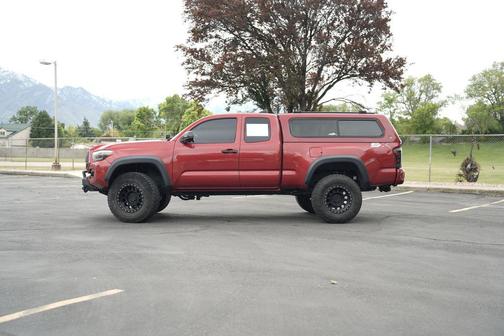 Barcelona Red Metallic 2020 Toyota Tacoma SR