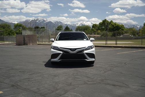 White 2023 Toyota Camry XSE