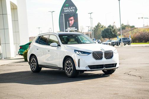 Mineral White Metallic 2025 BMW X3 30 xDrive