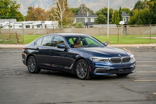 Mediterranean Blue Metallic 2019 BMW 540 xDrive