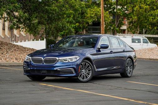 Mediterranean Blue Metallic 2019 BMW 540 xDrive