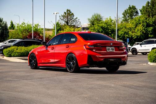 Melbourne Red Metallic 2023 BMW 330 xDrive