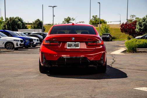 Melbourne Red Metallic 2023 BMW 330 xDrive