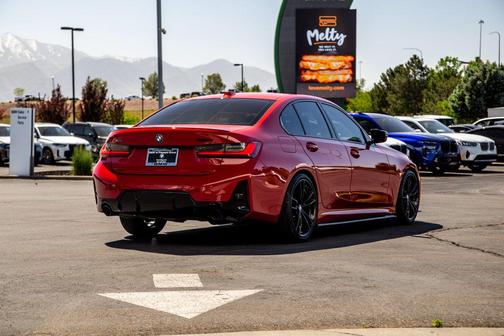 Melbourne Red Metallic 2023 BMW 330 xDrive