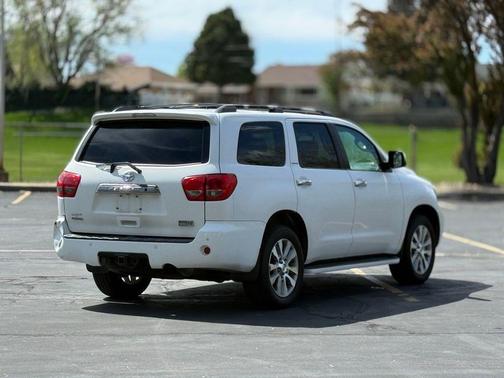 Super White 2008 Toyota Sequoia Limited