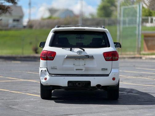 Super White 2008 Toyota Sequoia Limited
