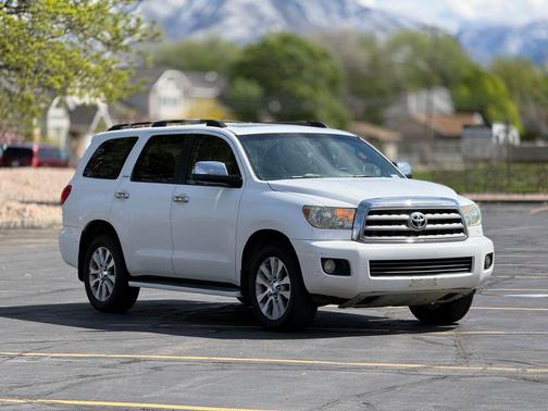 Super White 2008 Toyota Sequoia Limited