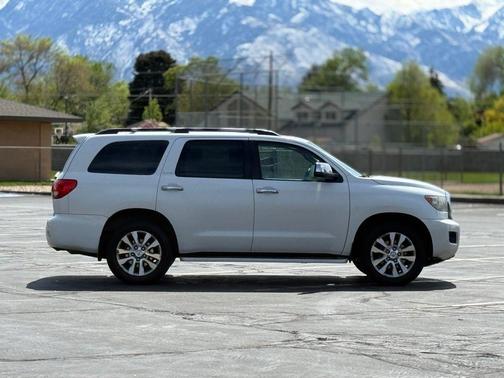 Super White 2008 Toyota Sequoia Limited