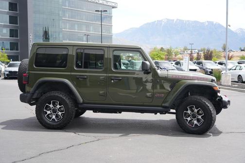 Sarge Green Clearcoat 2021 Jeep Wrangler Unlimited Rubicon