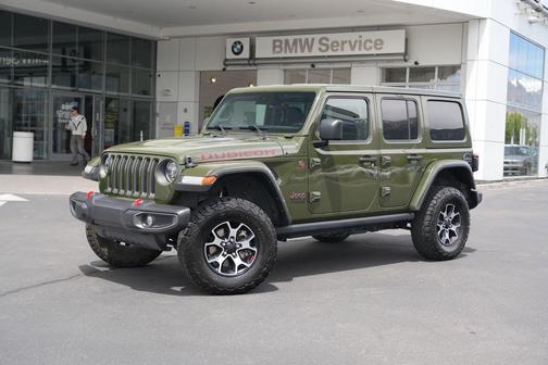 Sarge Green Clearcoat 2021 Jeep Wrangler Unlimited Rubicon