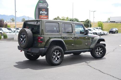 Sarge Green Clearcoat 2021 Jeep Wrangler Unlimited Rubicon