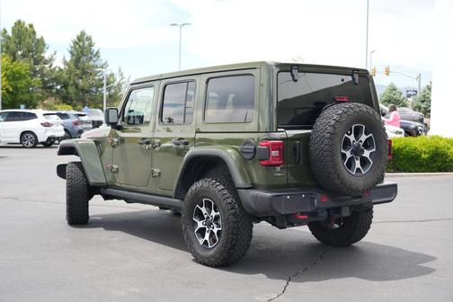 Sarge Green Clearcoat 2021 Jeep Wrangler Unlimited Rubicon
