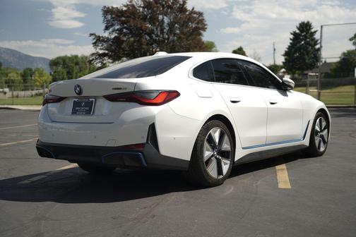 White Metallic 2023 BMW i4 Gran Coupe eDrive35