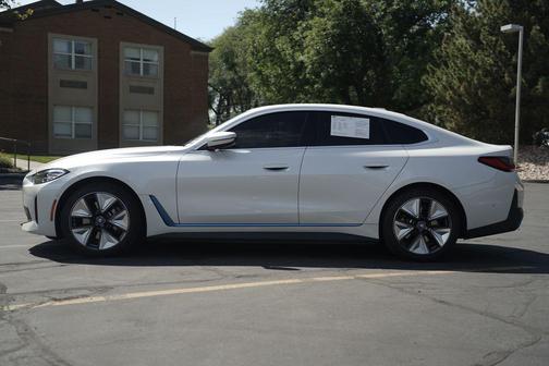 White Metallic 2023 BMW i4 Gran Coupe eDrive35