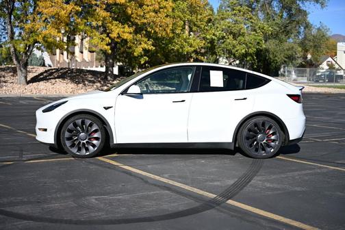 WHITE 2023 Tesla Model Y Performance Dual Motor All-Wheel Drive