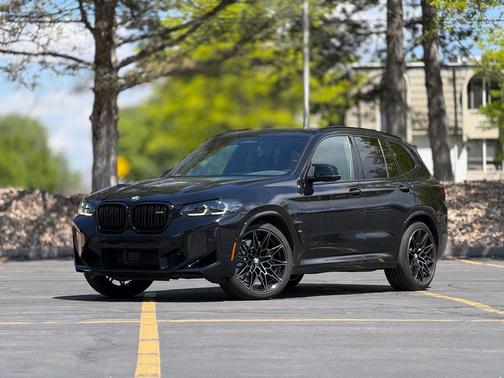 Black Sapphire Metallic 2024 BMW X3 M AWD