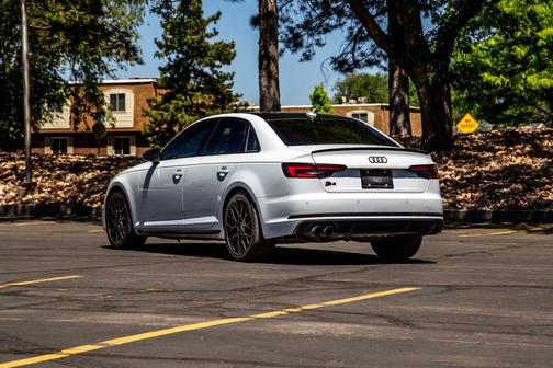 White 2019 Audi S4 3.0T Premium