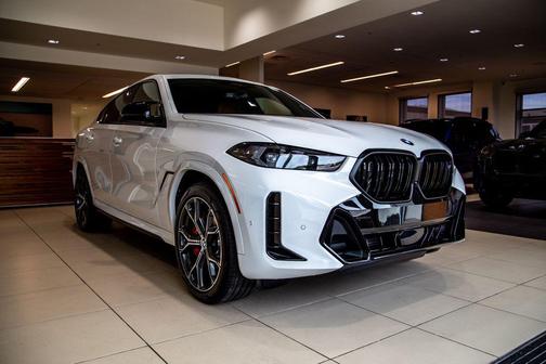 Alpine White 2027 BMW X6 M60i