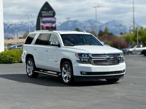 White 2016 Chevrolet Tahoe LTZ