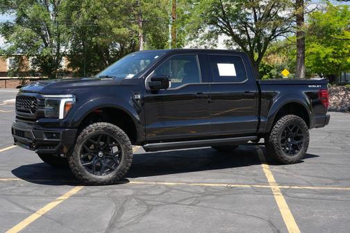 Agate Black Metallic 2025 Ford F-150 Lariat
