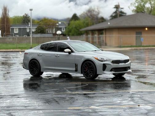 Ceramic Silver 2020 Kia Stinger GT1