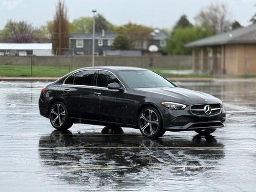 Black 2022 Mercedes-Benz C-Class Sedan