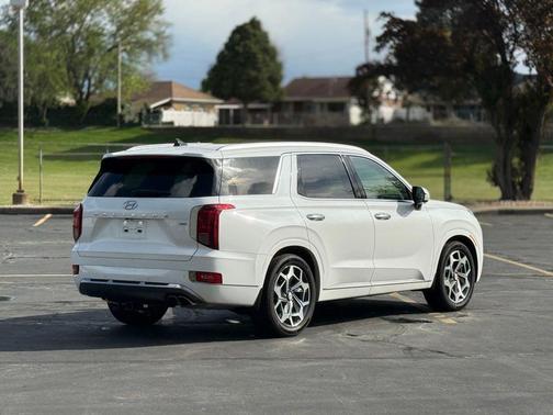 Hyper White 2022 Hyundai PALISADE Calligraphy