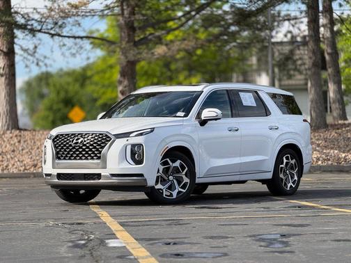 Hyper White 2022 Hyundai PALISADE Calligraphy