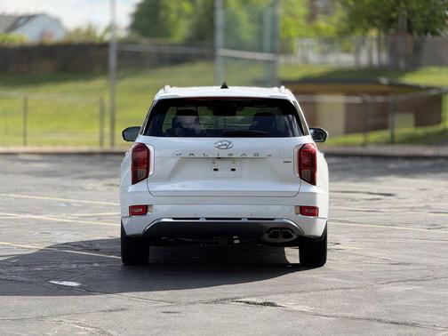 Hyper White 2022 Hyundai PALISADE Calligraphy