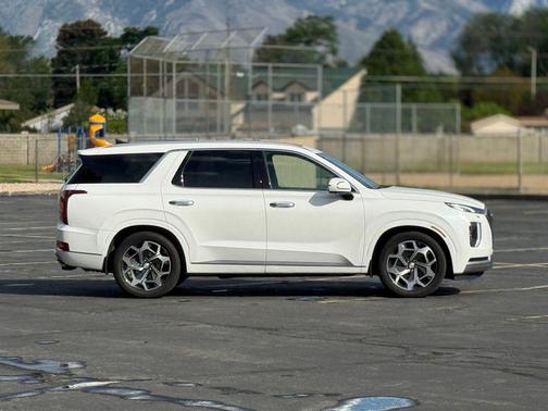 Hyper White 2022 Hyundai PALISADE Calligraphy
