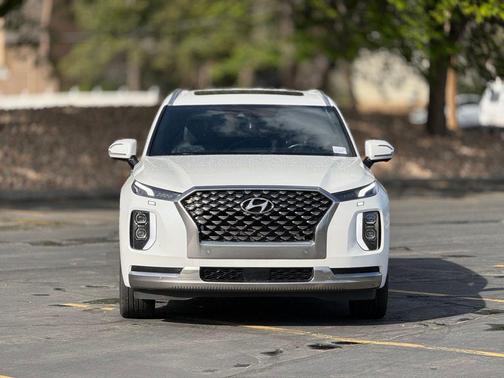 Hyper White 2022 Hyundai PALISADE Calligraphy