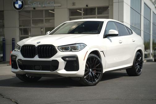 Alpine White 2021 BMW X6 xDrive40i