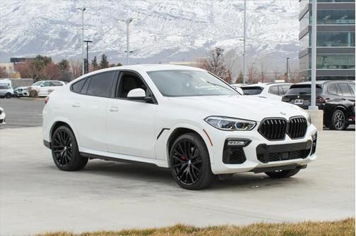 Alpine White 2021 BMW X6 xDrive40i