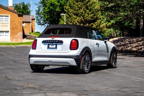 White Metallic 2026 MINI Convertible Cooper S