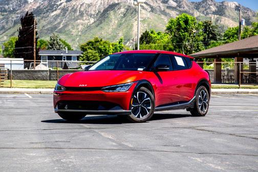 Runway Red 2022 Kia EV6 Wind