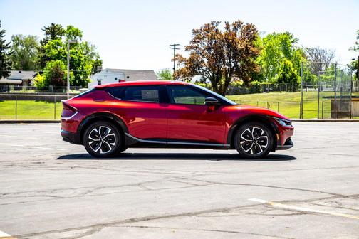 Runway Red 2022 Kia EV6 Wind