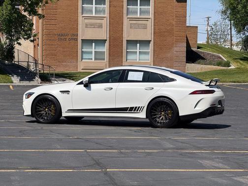 White 2019 Mercedes-Benz AMG GT 63 S 4-Door