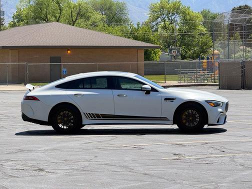 White 2019 Mercedes-Benz AMG GT 63 S 4-Door