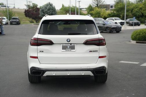 Alpine White 2021 BMW X5 M50i